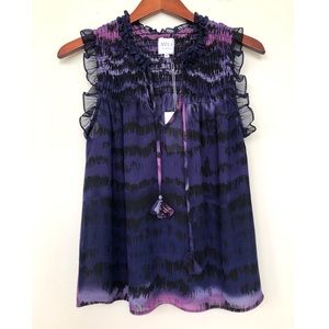 NWT Misa Agot Tassel Top (size M)